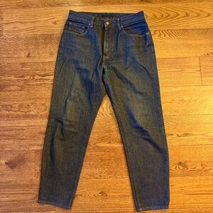 Uniqlo Men's Dark Blue Straight Jeans